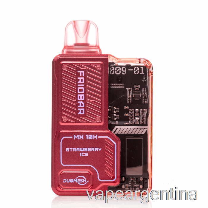 Freemax Friobar Mx 10k Vaporizador Desechable Con Hielo De Fresa Descartable